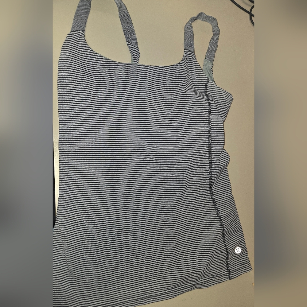 Lululemon Striped Tank Top